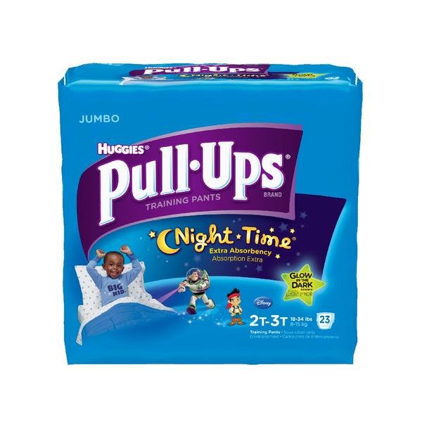 Pull-Ups® - Pull-Ups® Night*Time training pants absorbs up to 25% more than  diapers!* Keep your Big Kid comfortable and dry all night long with Pull-Ups®  💜 Learn more about our training pants