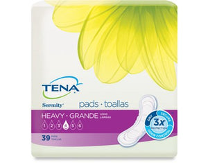 TENA Serenity Absorbent Polymer Unisex Disposable Incontinence Liner